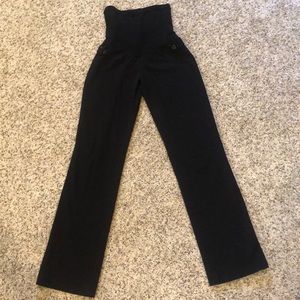 XS motherhood maternity black dress pants